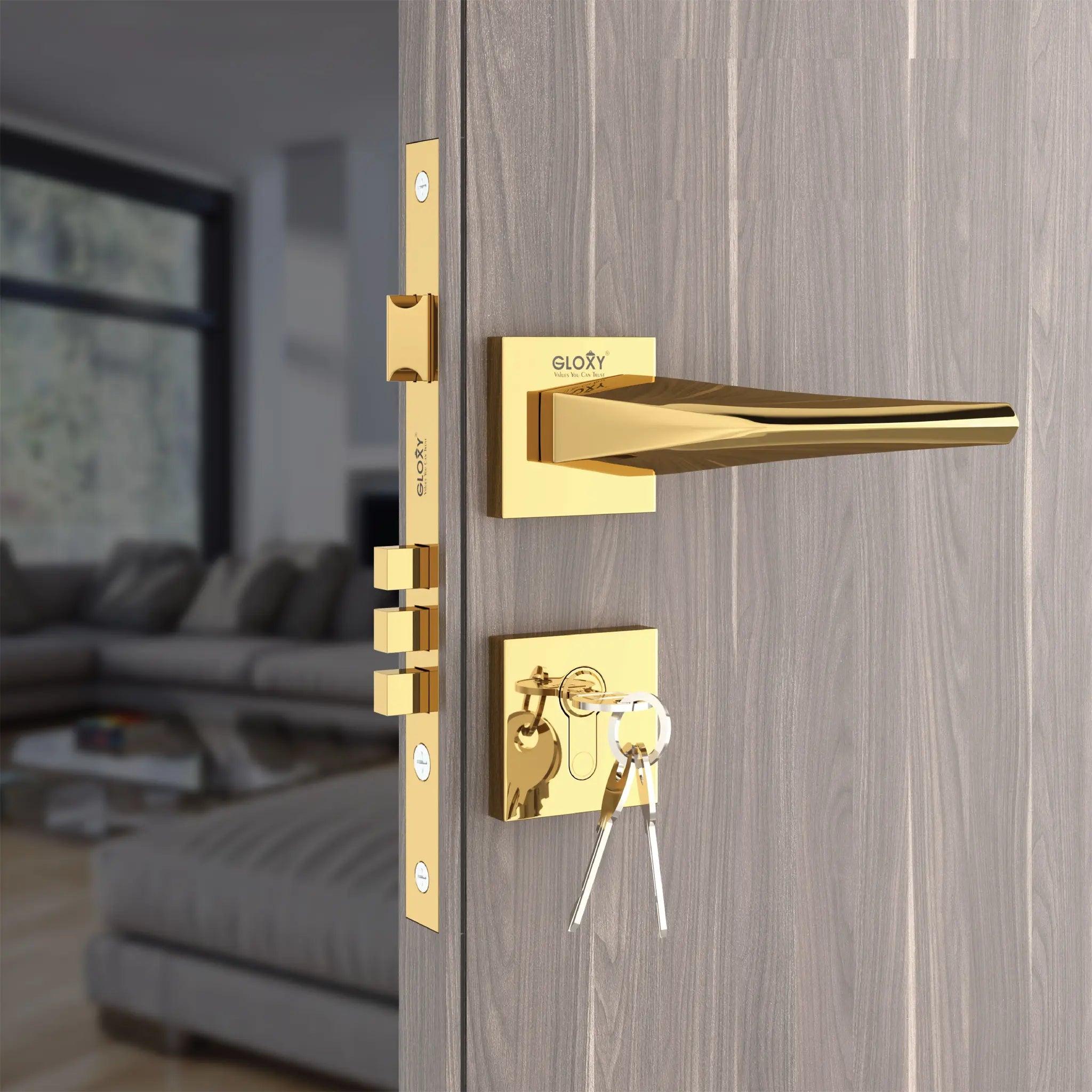 Mortise door lock